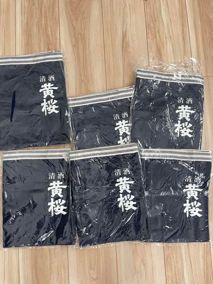 清酒　黄桜　前掛け6枚セット　カッパ　貴重　レア 清酒 黄桜 前掛け6枚セット カッパ 貴重 レア